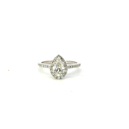 Pear Diamond Engagement Ring