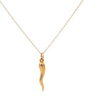 Italian Horn Pendant