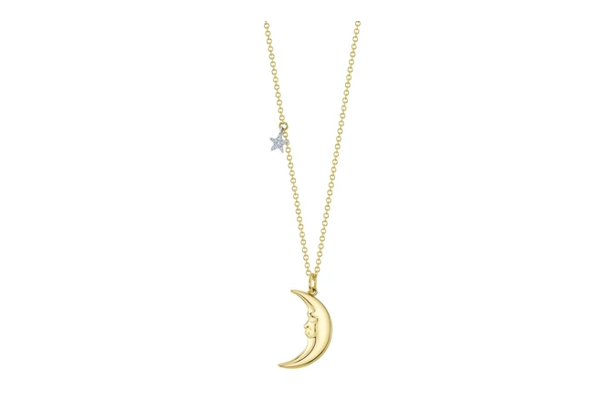 Moon & Star Necklace