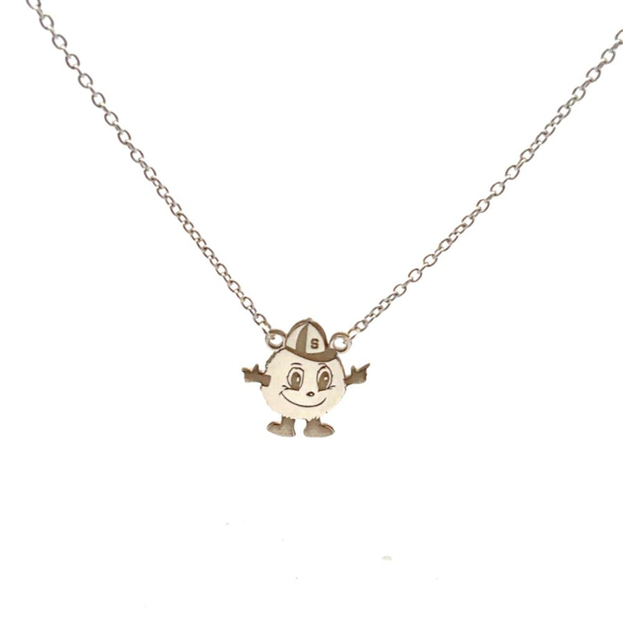 Syracuse University Inspired Otto sterling silver pendant necklace