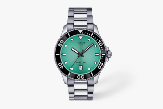 Tissot Seastar 1000 40mm Turquoise Dial