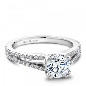 Noam Carver Semi Mount Engagement Ring