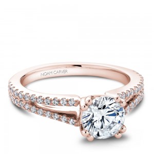 Noam Carver Semi Mount Engagement Ring