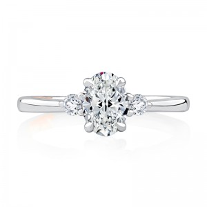 A.Jaffe Engagement Ring