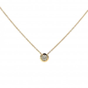 Solitaire Diamond Necklace