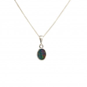 Opal Doublet Pendant