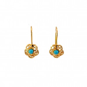 Estate Turquoise Earrings