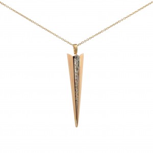 Estate Diamond Arrow Pendant