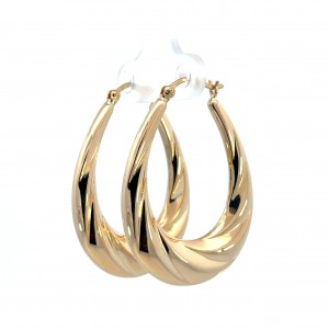 Estate Gold Hoops