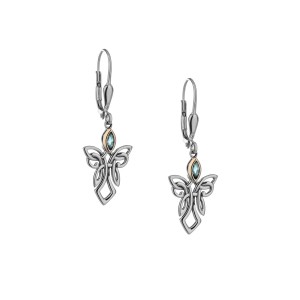 Angel Sky Blue Topaz Earrings by Keith Jack