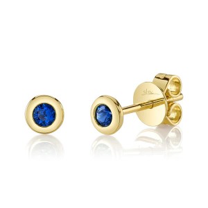 Sapphire Stud Earrings