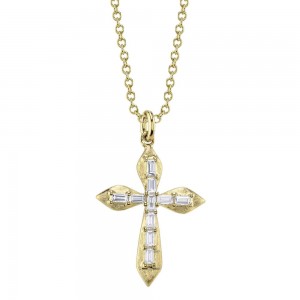 Diamond Cross  Necklace