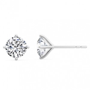 Lab Diamond Stud Earrings