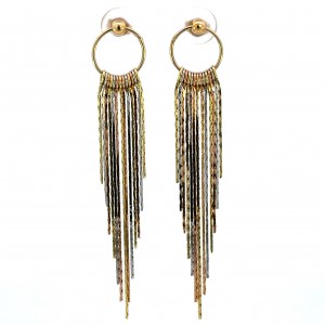 Estate Dangle Strand Earrings