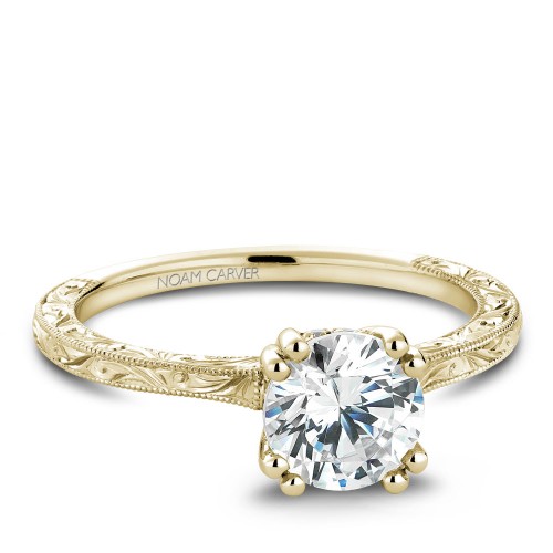 Noam Carver Semi Mount Engagement Ring