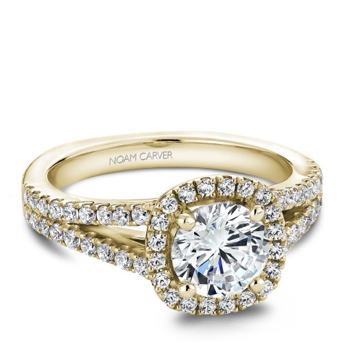 Noam Carver Semi Mount Engagement Ring