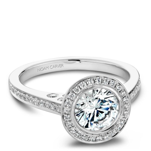 Noam Carver Semi Mount Engagement Ring