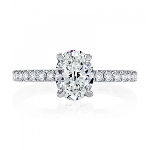 A.Jaffe Engagement Ring