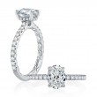 A.Jaffe Engagement Ring