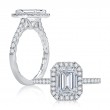 A.Jaffe Engagement Ring