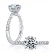 A.Jaffe Engagement Ring Mounting