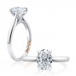 A.Jaffe Engagement Ring