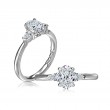 A.Jaffe Engagement Ring