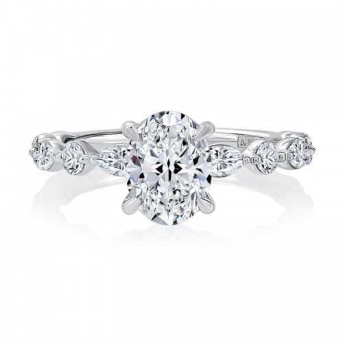 A.Jaffe Engagement Ring