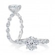 A.Jaffe Engagement Ring Mounting