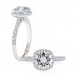 A.Jaffe Engagement Ring