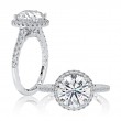 A.Jaffe Engagement Ring Mounting