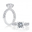 A.Jaffe Engagement Ring