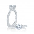 A.Jaffe Engagement Ring