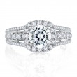 A.Jaffe Engagement Ring