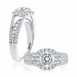 A.Jaffe Engagement Ring Mounting