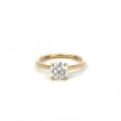 A. JAFFE Round Engagement Ring