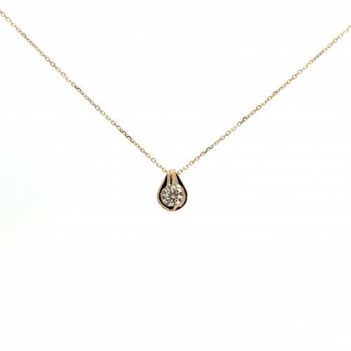 Solitaire Diamond Necklace