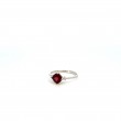 Garnet & Diamond Ring