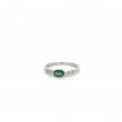 Emerald and Diamond Ring