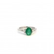 Emerald and Diamond Ring