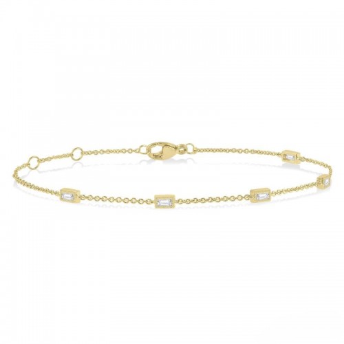 Diamond Baguette Bracelet