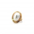 Estate Mabe Pearl Ring