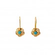 Estate Turquoise Earrings