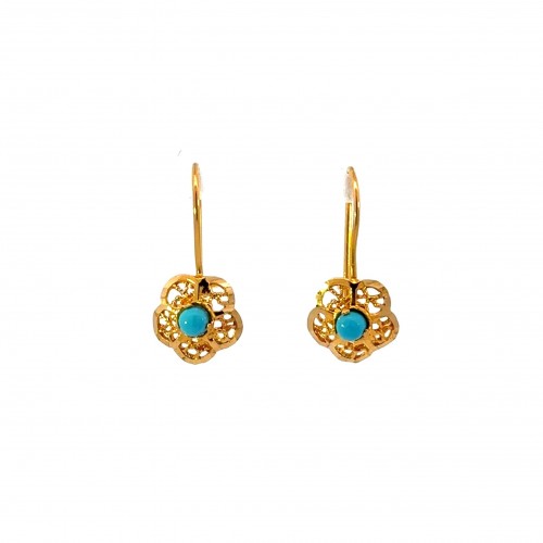 Estate Turquoise Earrings