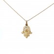 Estate Hamsa Necklace