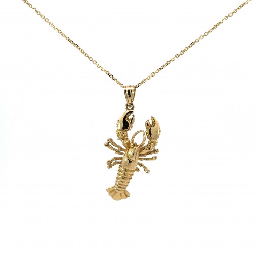 Estate Lobster Pendant