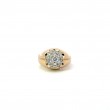 Estate Men's Diamond Cluster Ring