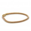 Estate Round Wheat Bracelet