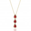 Ruby and Diamond Necklace