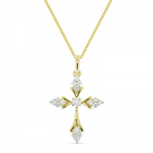 Diamond Cross Pendant